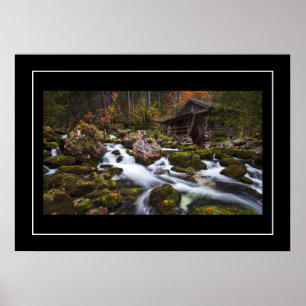 Poster-Autumn Fall Scene Poster