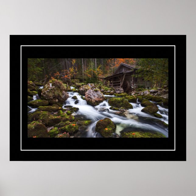 Poster-Autumn Fall Scene Poster (Front)