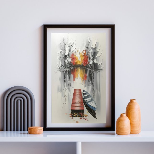 Poster Autumn Reflection Docside (Créateur téléchargé)