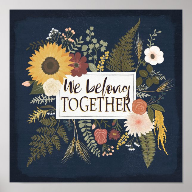 Poster Autumn romance IV | We Belong Together (Devant)