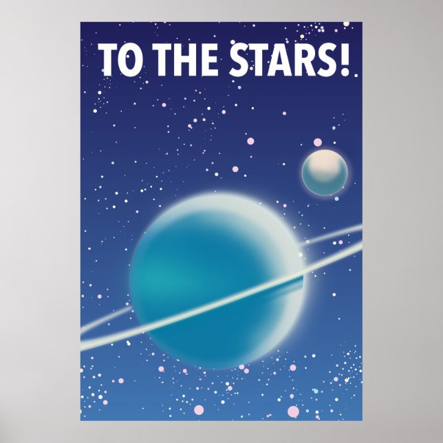 Poster Aux Étoiles ! (Devant)