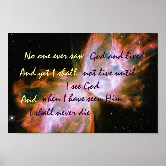 Poster aux papillons (Devant)