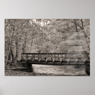 Poster Aux parents de la mariée - Poème Mariage