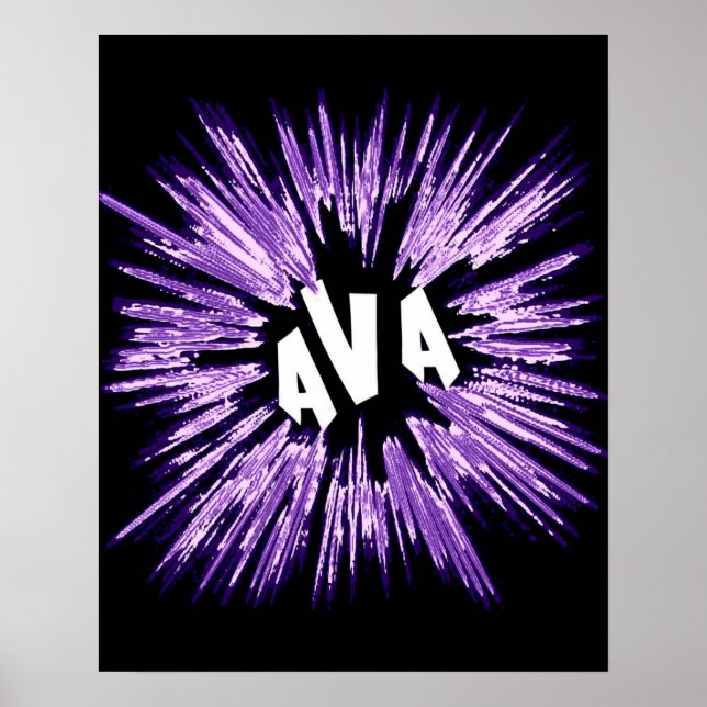 Poster Ava Nom Star (Devant)