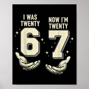 Poster Avait 26 27 Ans Rétro Vintage Drôle Six Sept