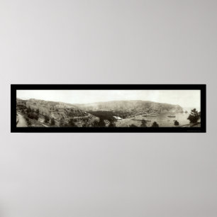 Poster Avalon, CA Catalina Island Photo 1910