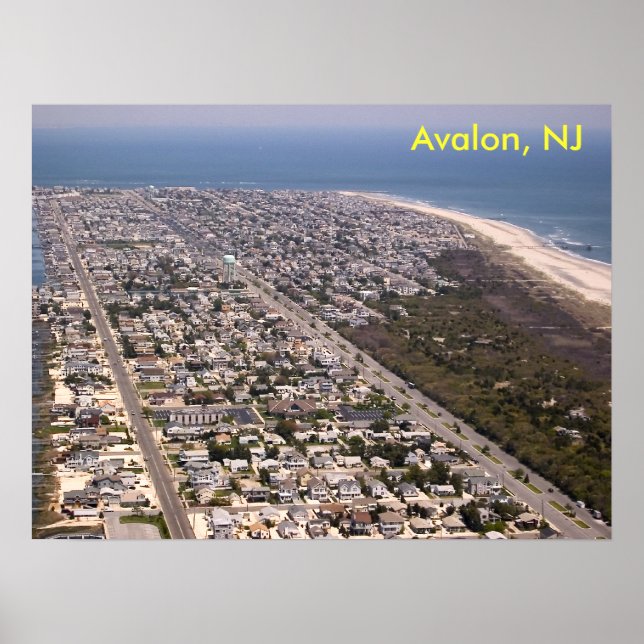 Poster Avalon - Nord, Avalon, NJ (Devant)
