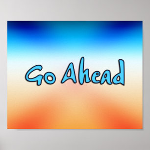 Poster Avancer