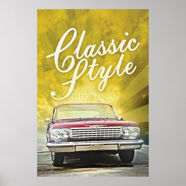 Poster Avant de style classique (Devant)