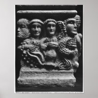 Avant d'un autel utilisé comme police de caractère