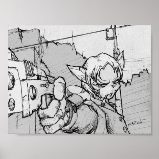 Poster Avant-garde (Devant)