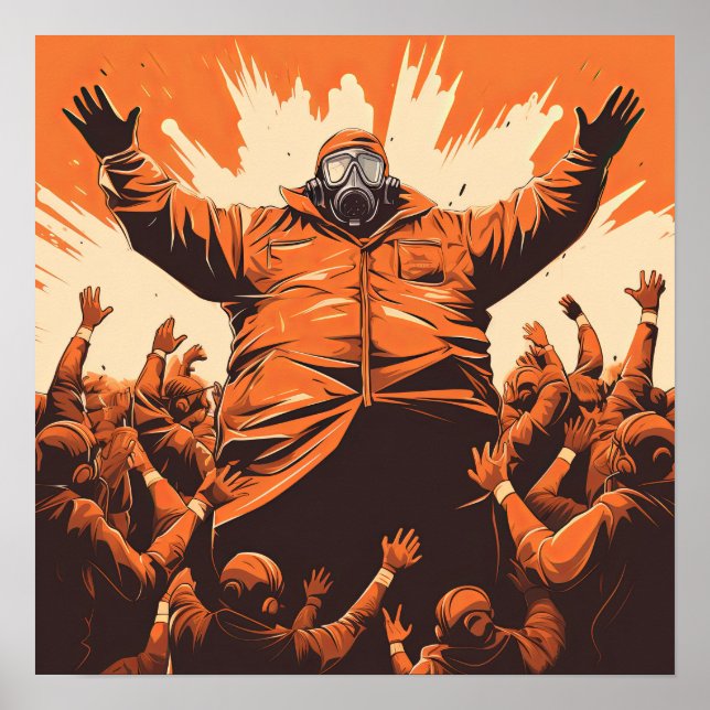 Poster Avant-garde apocalyptique : Le leader communiste a (Devant)