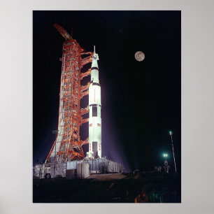 Poster Avant-Lancement d'Apollo 17