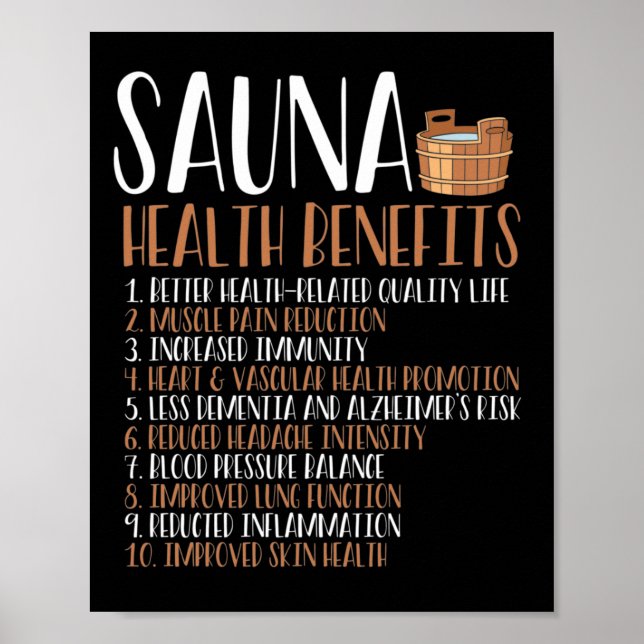 Poster Avantages pour la santé (Devant)