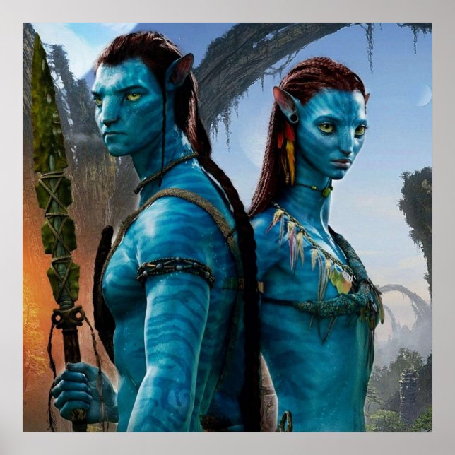Poster avatar neytiri (Devant)