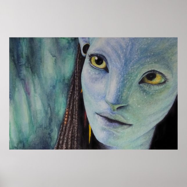 Poster Avatar Neytiri (Devant)