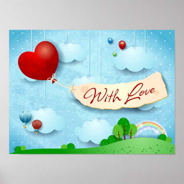 Poster Avec amour (Devant)