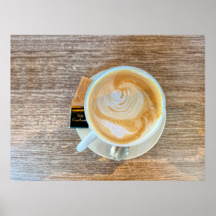 Poster Avec Compliments, Café