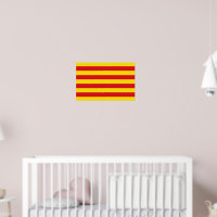 Poster avec Drapeau de Catalogne