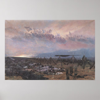 Poster Avec Jean Baptiste E. Detaille Peinture
