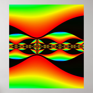 Poster avec Mandelbrot Fractal