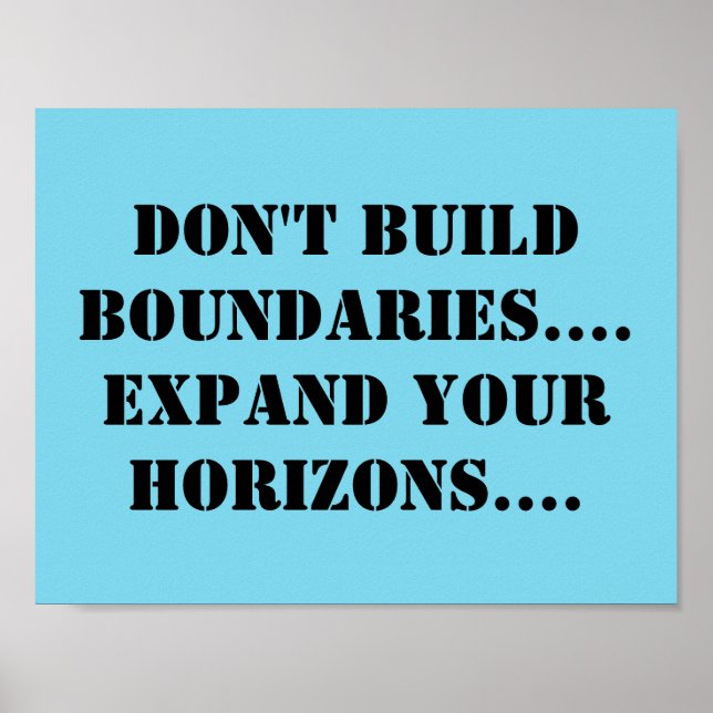 Poster avec message d'initié (Devant)