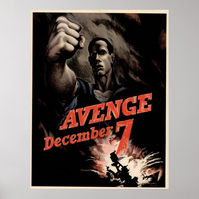 Poster Avenge 7 décembre (Devant)