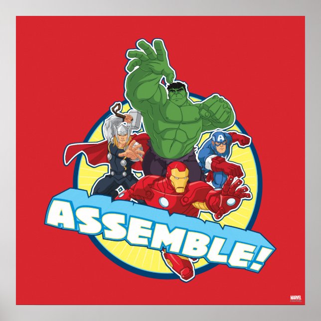 Poster Avengers Assemblez ! (Devant)
