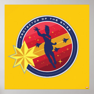 Poster Avengers   Captain Marvel Protectrice des Cieux