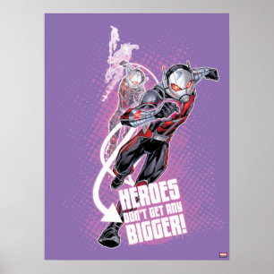 Poster Avengers Classics Ant-Man Halftone Text Graphic