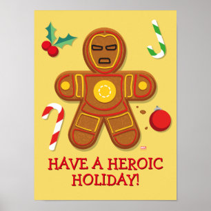 Poster Avengers Saisonniers Biscuit Iron Man