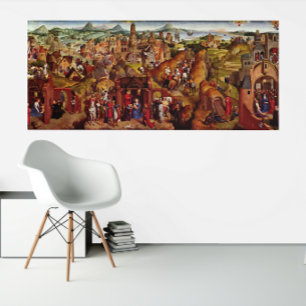 Poster Avent et triomphe du Christ Hans Memling 1480
