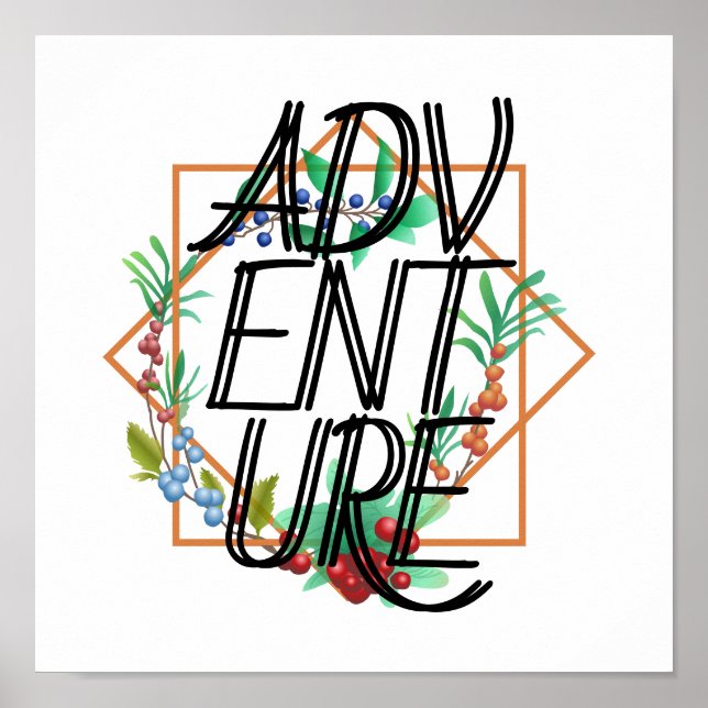 Poster Aventure (Devant)