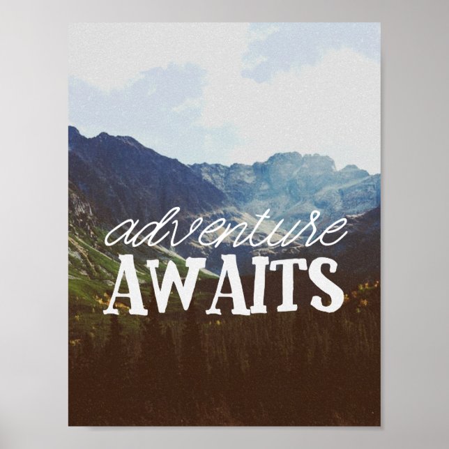 Poster Aventure Attend (Devant)