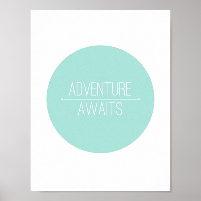 Poster Aventure attend l'impression (Devant)