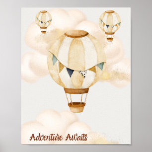 Poster Aventure Attente - Neutre