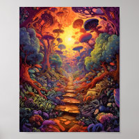 Aventure colorée Scène surréaliste autrement