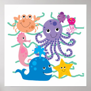 Poster Aventure sous-marine