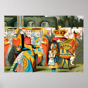 Poster Aventures d'Alice au Pays des Merveilles Reine de 