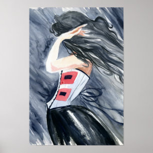 Poster Avertissement d'ouragan