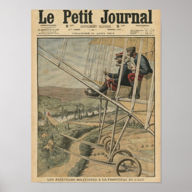 Poster Aviateurs militaires sur le front de l'Est (Devant)