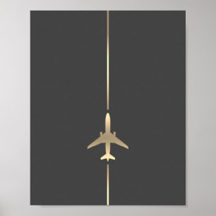 Poster Aviation minimale