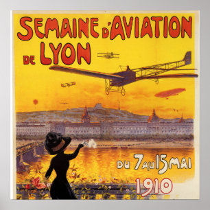 Poster Aviation vintage