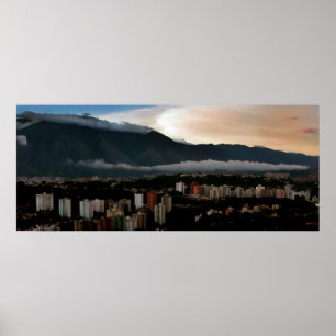 Poster Avila au coucher du soleil