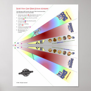 Poster Avion des scouts de la Bible !