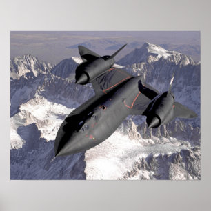 Poster Avion Supersonic