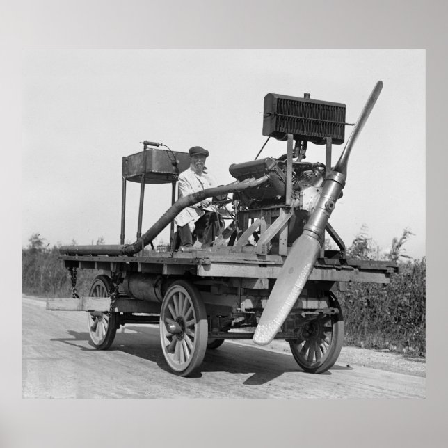 Poster Avion Wagon : 1922 (Devant)