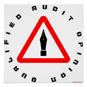 Poster "Avis de vérification admissible"