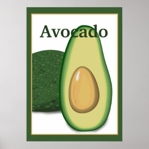 Poster Avocado 20x28