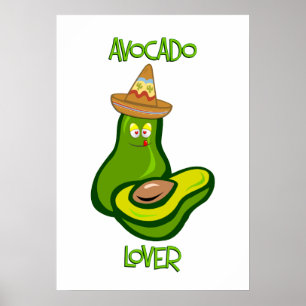 Poster Avocado Lover